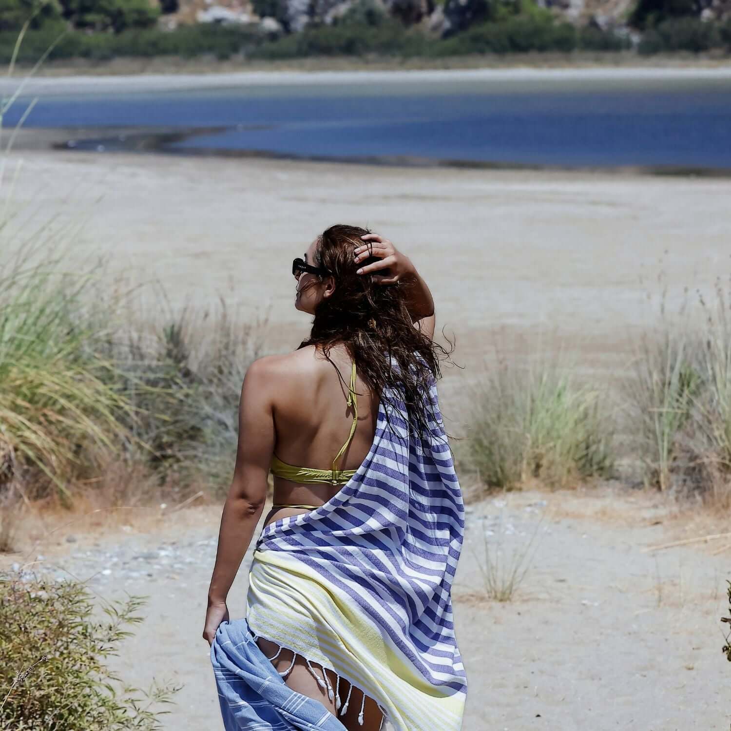 Extra large turkish online beach towel